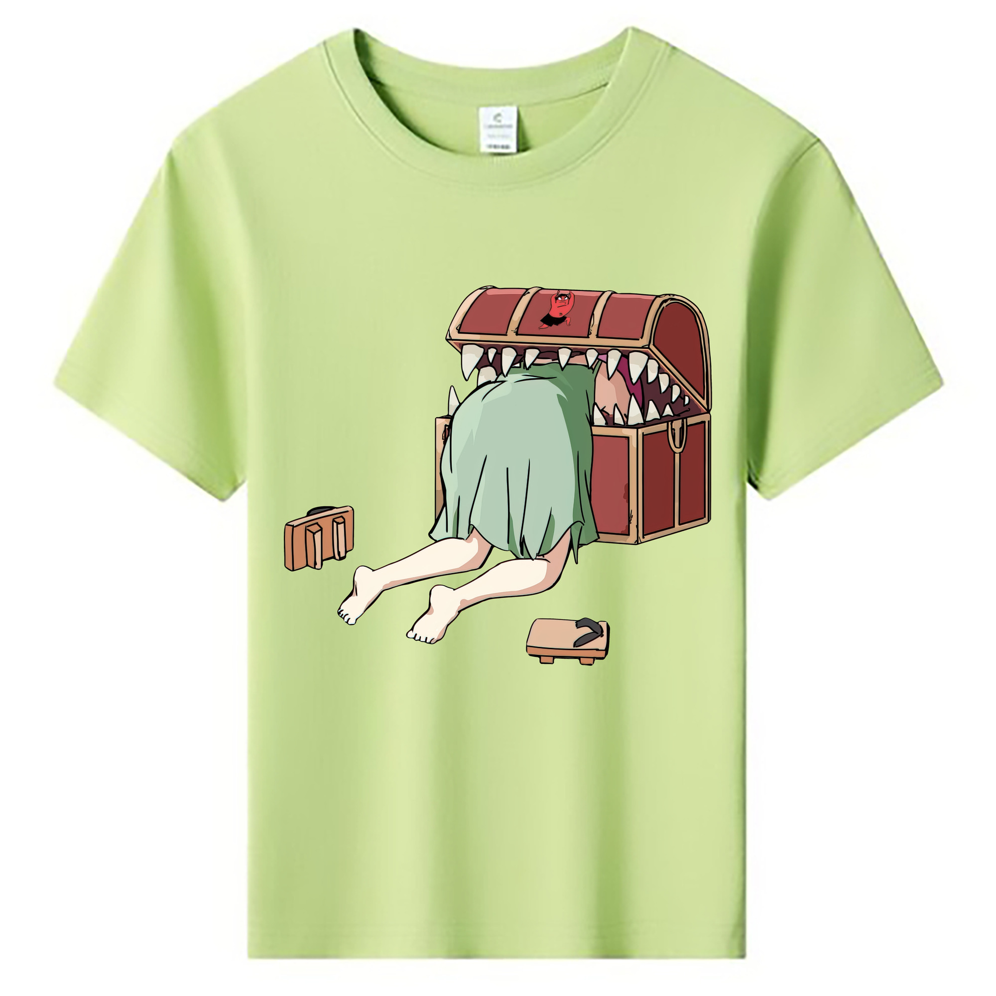 （画像用） 葬送のフリーレン Frieren 綿100％キッズTシャツ（フロントプリント）